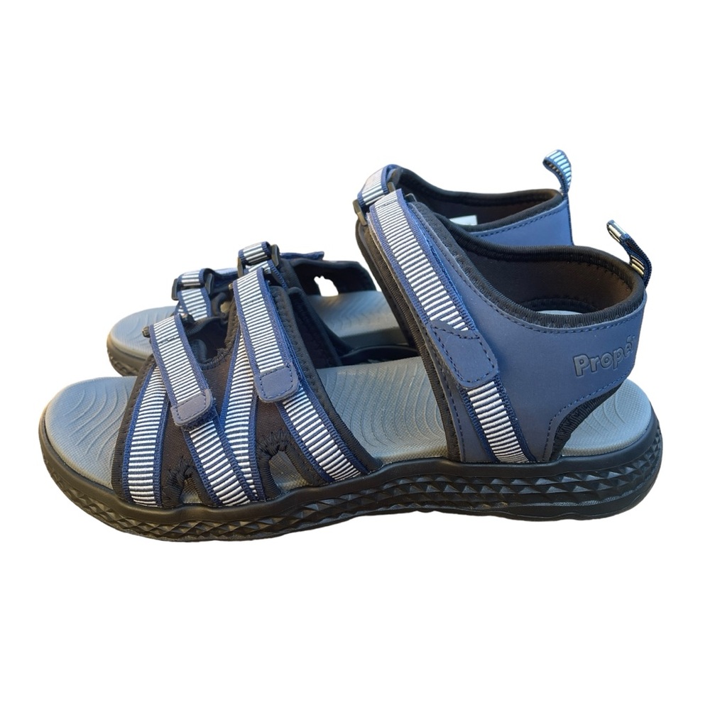 NEW Propet Women's Size 8.5 TravelActiv Adventure Strappy Sandals Navy Casual - Picture 5 of 11